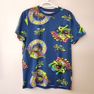SpongeBob SquarePants - Wild allover print tee - Men's M